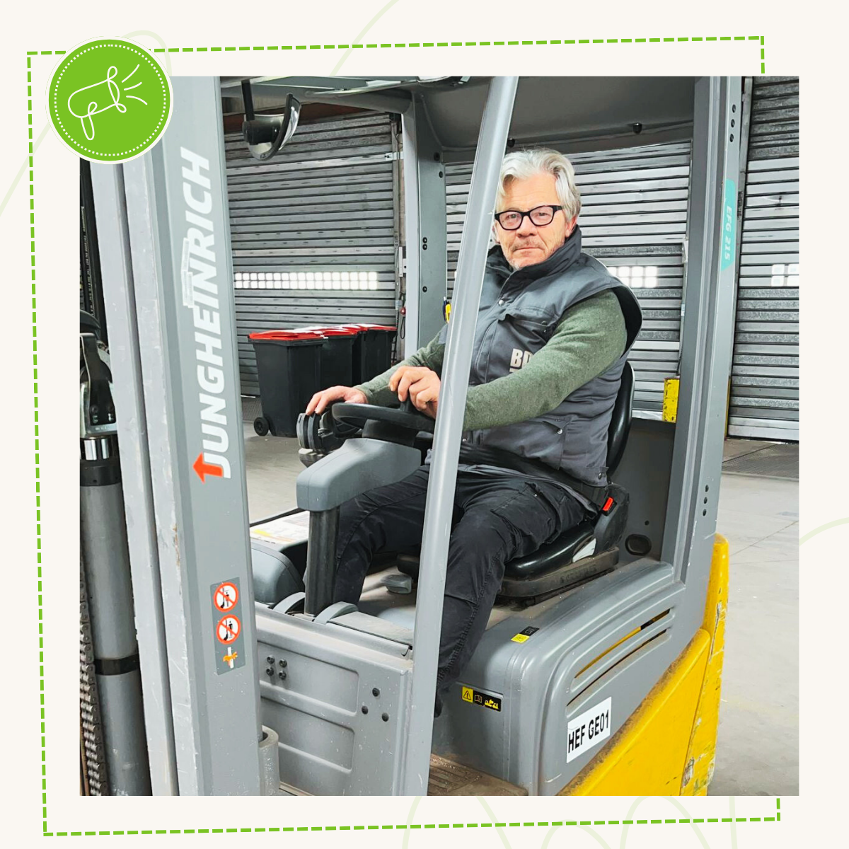 Heftruckchauffeur